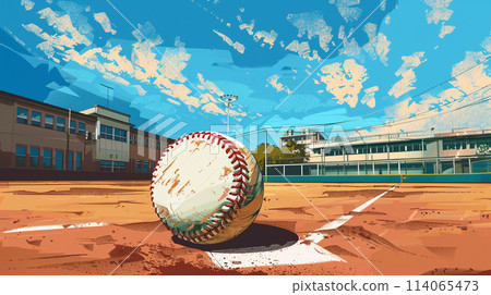 Ground baseball 114065473