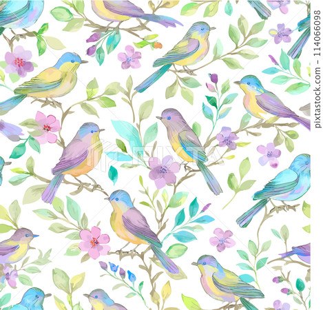 Bird pattern 114066098