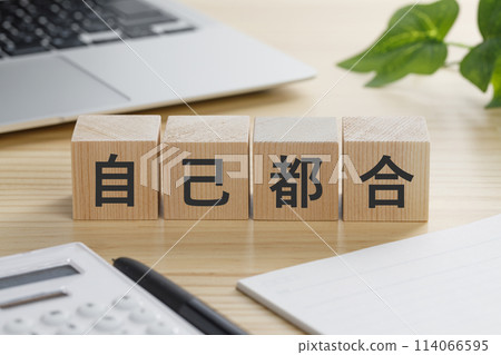 A building block with the words "for personal reasons" written on it A building block with the words "for personal reasons" written on it 114066595