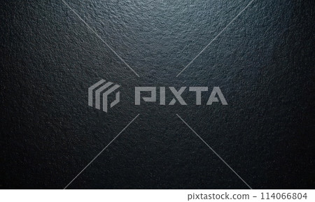 Texture of dark graphite or concrete background. Generative AI 114066804