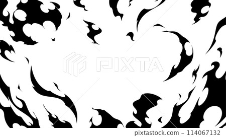火焰效果背景圖_silhouette_16:9 114067132