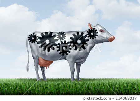 Dairy Industry concept 114069037