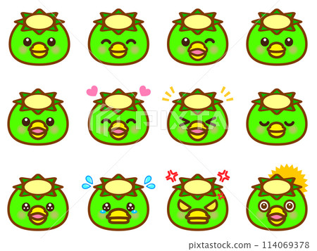 可愛的河童的情緒、憤怒、悲傷圖標向量圖素材集2 可愛的河童的情緒、憤怒、悲傷圖標向量圖素材集2 114069378