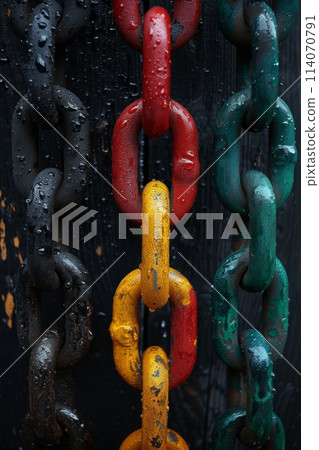 CHAIN as a concept for the International Day of Remembrance of the Victims of Slavery and the Transatlantic Slave Trade 114070791