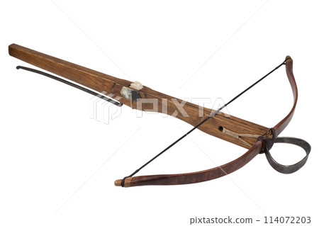 crossbow isolated on white crossbow isolated on white 114072203