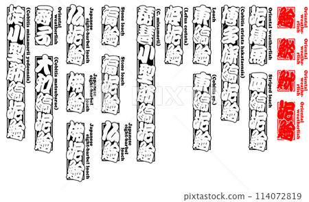 日本鰻魚泥鰍標籤senjafuda英文3 114072819