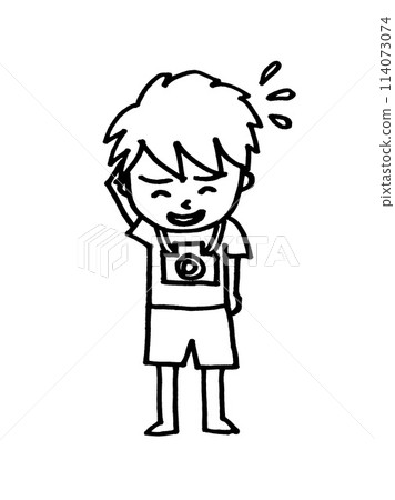 Shy camera boy (cameraman) 114073074