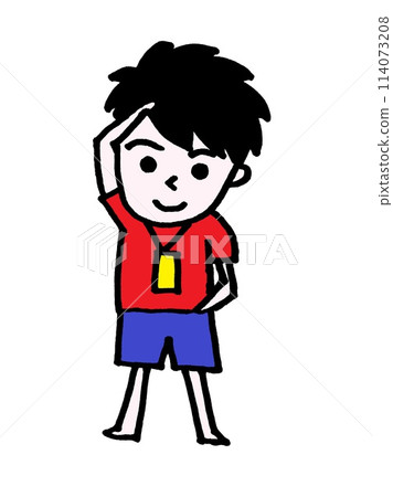 一個運動的男孩 一個運動的男孩 114073208