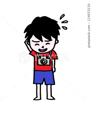 Shy camera boy (cameraman) Shy camera boy (cameraman) 114073210