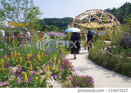 青葉山公園活動場地花壇景觀 114073527