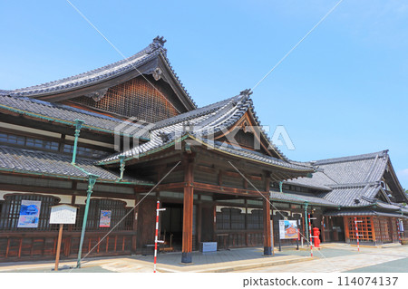 View of Toyokawa Inari Saishoden in Toyokawa City, Aichi Prefecture 114074137