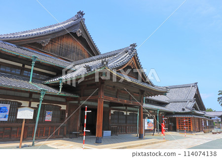 View of Toyokawa Inari Saishoden in Toyokawa City, Aichi Prefecture View of Toyokawa Inari Saishoden in Toyokawa City, Aichi Prefecture 114074138