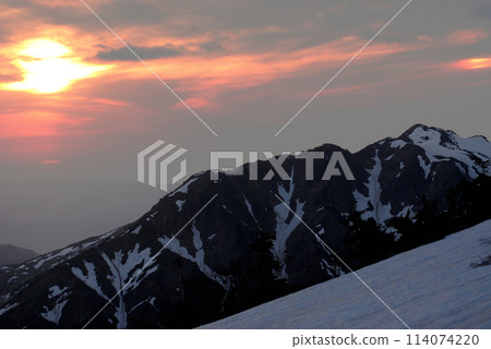 白山釋迦岳夜景 白山釋迦岳夜景 114074220