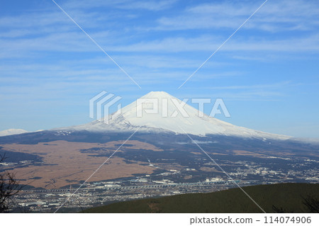 Mt. Fuji from Lake Ashi Skyline 114074906