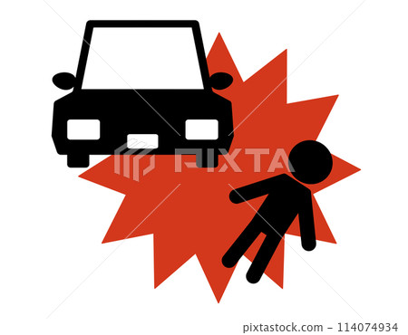 Traffic accident icon Traffic accident icon 114074934
