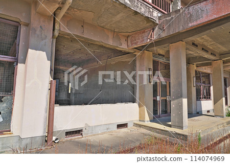 【舊小木場小學受損校舍】長崎縣南島原市深江町 【舊小木場小學受損校舍】長崎縣南島原市深江町 114074969