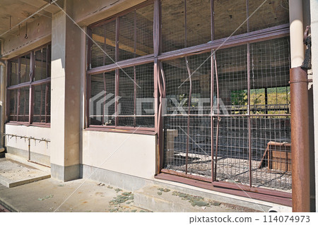 [The damaged building of the former Onokiba Elementary School] Fukae-cho, Minamishimabara City, Nagasaki Prefecture 114074973