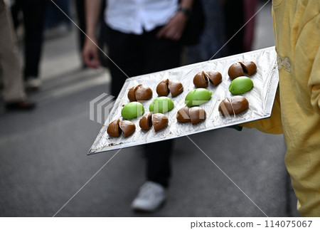 草津溫泉溫泉饅頭品嚐 114075067