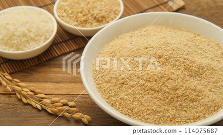 米糠|白米、糙米、稻穗 米糠|白米、糙米、稻穗 114075687