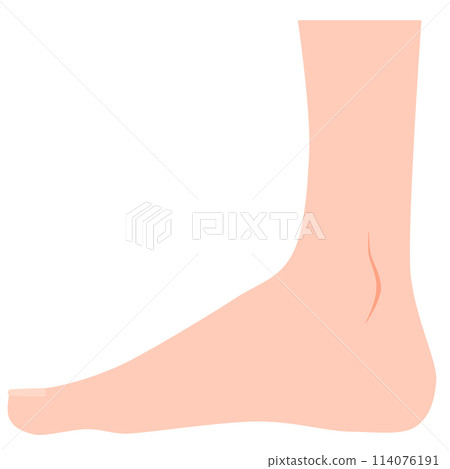 Legs seen from the side 114076191