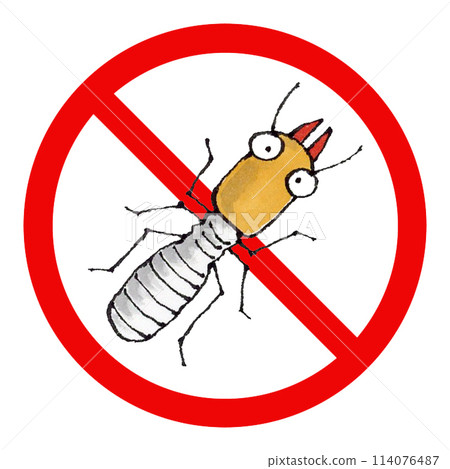 白蟻禁止標記 白蟻禁止標記 114076487