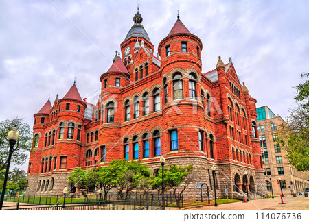 Old Red Courthouse Museum in Dallas - Texas, United States Old Red Courthouse Museum in Dallas - Texas, United States 114076736