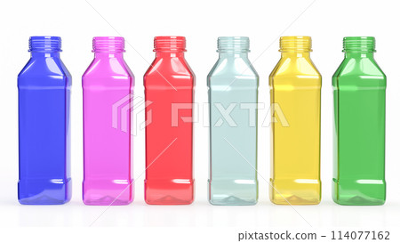 The plastic bottle for eco or product concept 3d rendering. 114077162