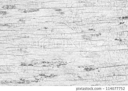 White wood surface natural texture background 114077752