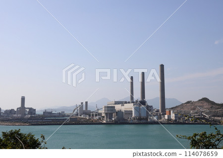 Nan Yi Power Plant, Lamma Island, Hong Kong, China 114078659