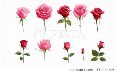 A red rose 114078796