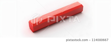 Textured Grip Red Eraser Rectangular Design for Flawless Erasing 114080667