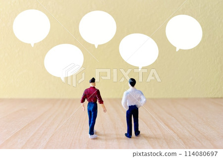 Opinions of male users/Men talking to each other Opinions of male users/Men talking to each other 114080697