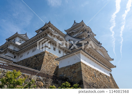 從主天守閣看兵庫縣姬路市姬路城 從主天守閣看兵庫縣姬路市姬路城 114081568