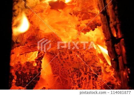 Camping BBQ bonfire Camping BBQ bonfire 114081877