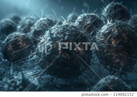 Cancer. radiotherapy treatment. Reabilitation. Immunostimulation procedure, oncology patient having a chemotherapy, Idea of healthcare, oncology illness and medicine treatment. 114082152