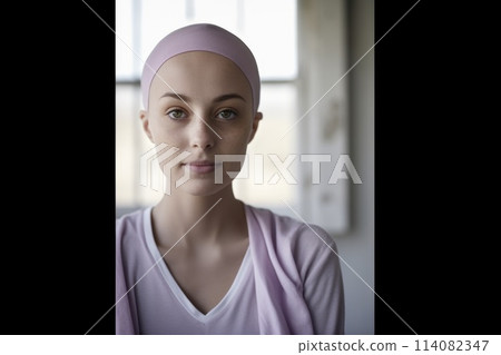 Unite for hope: a world of compassion against cancer, captured through the poignant symbol of a cancer ribbon on World Cancer Day. Unite for hope: a world of compassion against cancer, captured through the poignant symbol of a cancer ribbon on World Cancer Day. 114082347