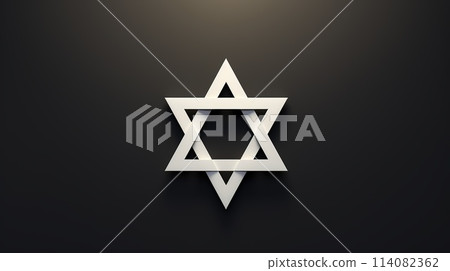 Star of David, ancient symbol, emblem in the shape of a six-pointed star, Magen, culture faith, Israel Jews, symbol symbolism, flag emblem item. Star of David, ancient symbol, emblem in the shape of a six-pointed star, Magen, culture faith, Israel Jews, symbol symbolism, flag emblem item. 114082362