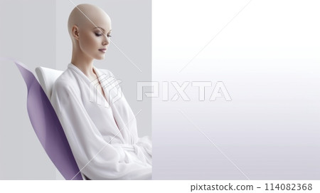 Unite for hope: a world of compassion against cancer, captured through the poignant symbol of a cancer ribbon on World Cancer Day. Unite for hope: a world of compassion against cancer, captured through the poignant symbol of a cancer ribbon on World Cancer Day. 114082368