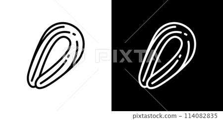 Churros line icon Churros line icon 114082835