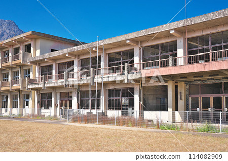 【舊小木場小學受損校舍】長崎縣南島原市深江町 【舊小木場小學受損校舍】長崎縣南島原市深江町 114082909