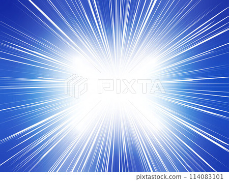 Vivid and intensely shining concentrated line background material_navy blue 114083101