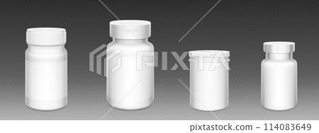 3d white plastic pill bottle. Supplement container 3d white plastic pill bottle. Supplement container 114083649