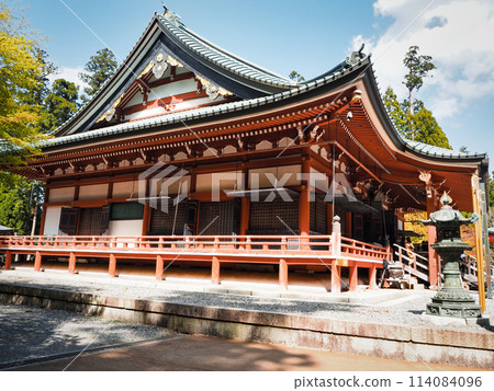 Summer in Kyoto, Enryakuji Temple on Mount Hiei Summer in Kyoto, Enryakuji Temple on Mount Hiei 114084096