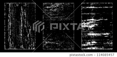 Black and white grunge. Distress overlay texture. Abstract surface dust and rough dirty wall background concept. Distress illustration simply place over object to create grunge effect. Vector EPS10. Black and white grunge. Distress overlay texture. Abstract surface dust and rough dirty wall background concept. Distress illustration simply place over object to create grunge effect. Vector EPS10. 114085457