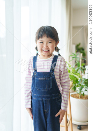 A smiling child A smiling child 114085593