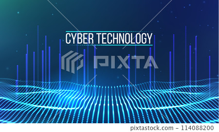Cyber technology background. Technology digital cyber security. Networks, wireless, and iot Cyber technology background. Technology digital cyber security. Networks, wireless, and iot 114088200