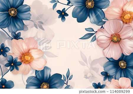 日本花背景素材 日本花背景素材 114089299