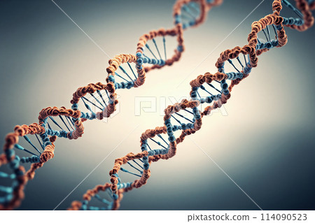 3D渲染高科技dna分子生物化學海報背景 3D渲染高科技dna分子生物化學海報背景 114090523