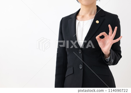 Businesswoman, Middle-aged woman, Lawyer, OK 114090722