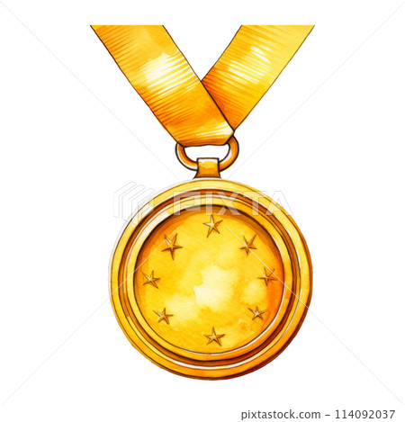 Gold Medals Celebrating Achievement Gold Medals Celebrating Achievement 114092037